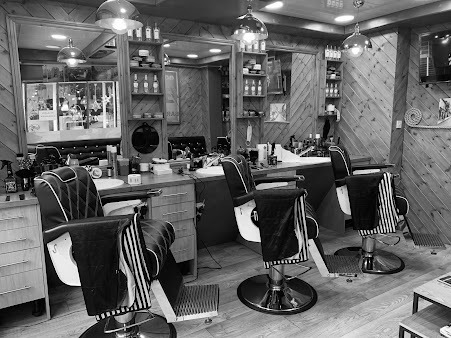 Bolt Barbers shop interior in Warwick